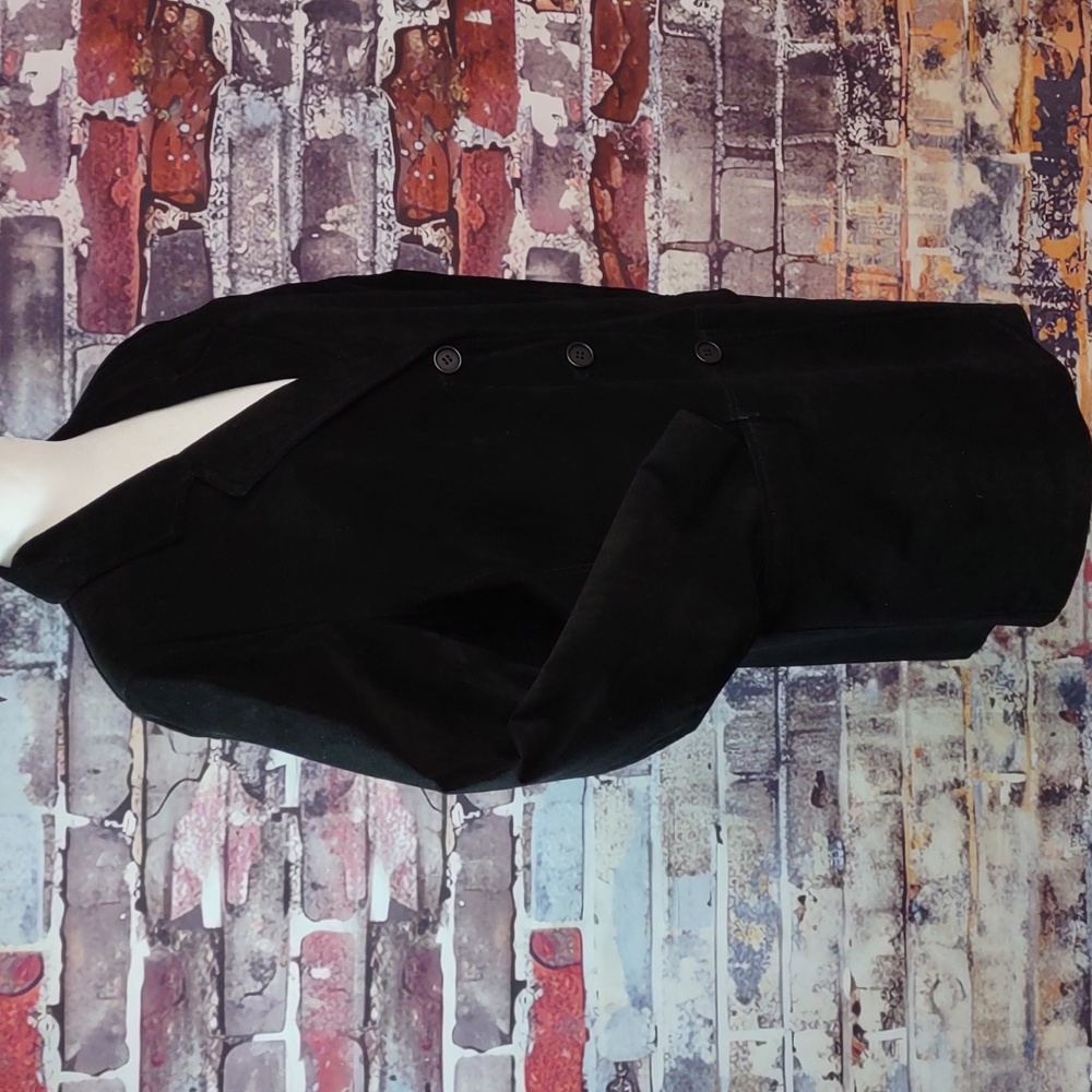 Margaret Godfrey 3/4 Length Suede Jacket - Picture 5 of 9